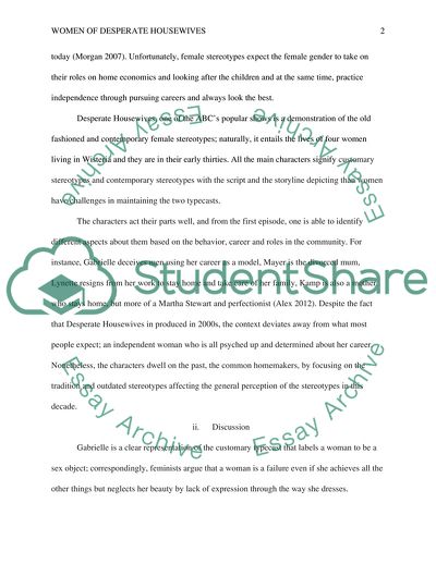 How Women of Desperate Housewives Are Stereotyped