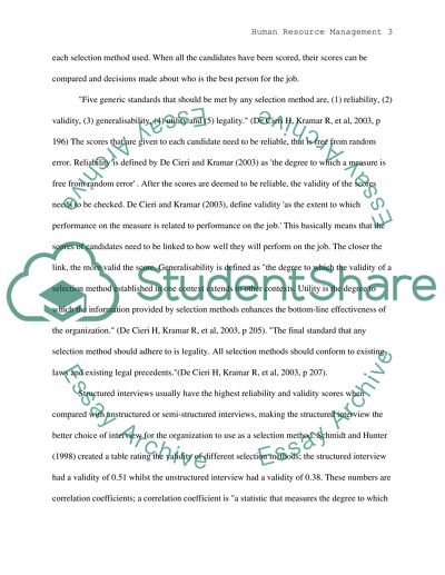 Human Resource Management Company Changes