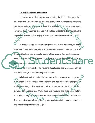Electricity Generation Development