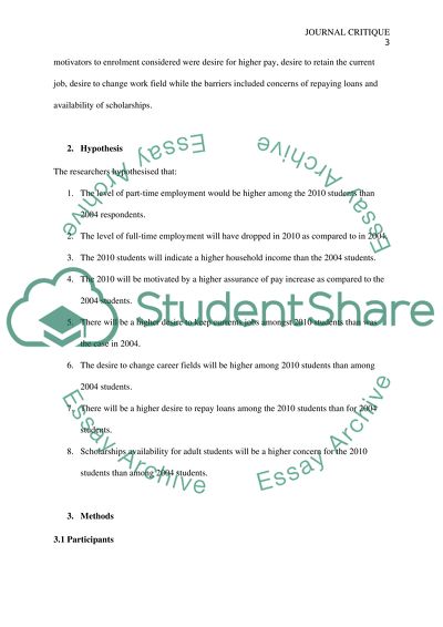The Enrollment of Senior Students