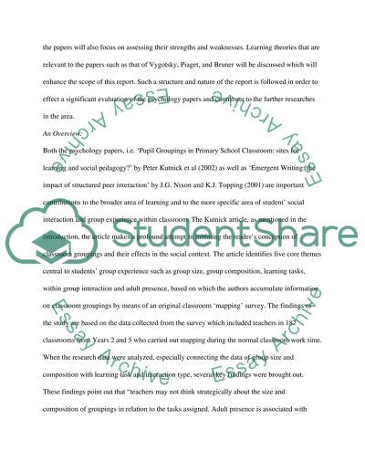 Classroom Learning Theories