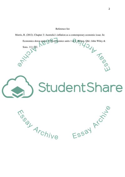 Contractionary Monetary Policies in Australia Used to Control Inflation