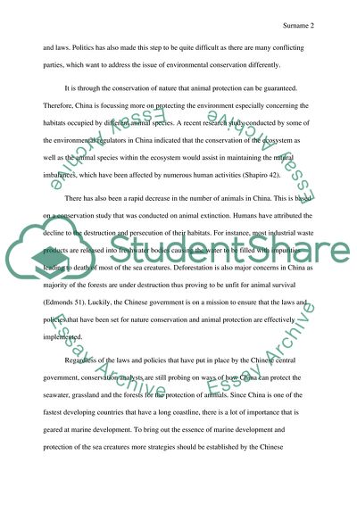 Chinas Struggle for Environment Protection