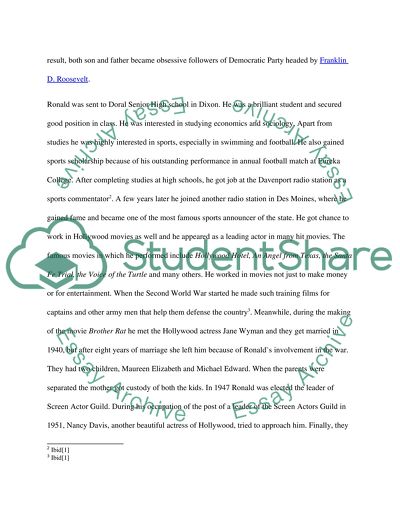 Ronald Wilson Reagan