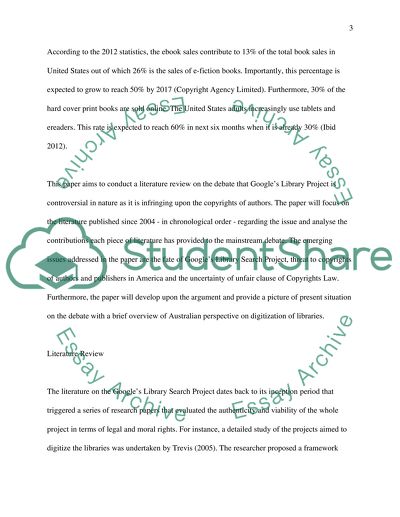 Controversial Google Library Project