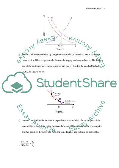 Consumer theory Problem Sets