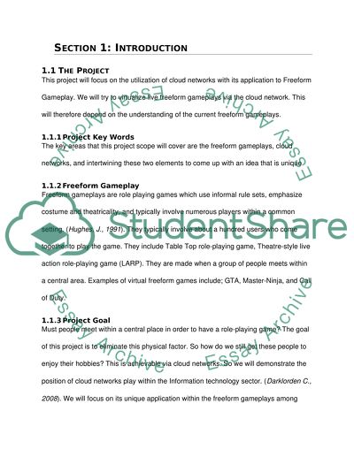 The Role of Cloud Networks