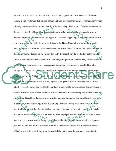 Invisible Man by Ralph Ellison