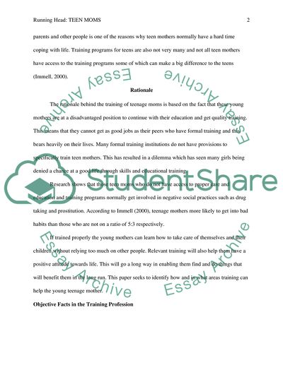 The Motherhood - Teen Moms Training