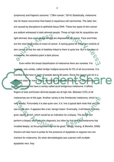 The Skin Cancer: Melanoma