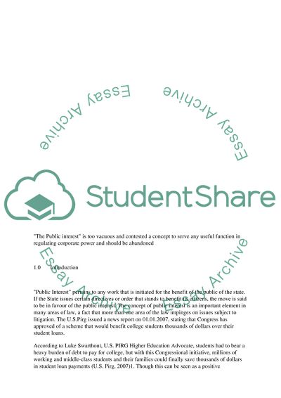 Regulating Corporate Power and Company Law in United Kingdom