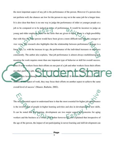 How to Manage Older Workers