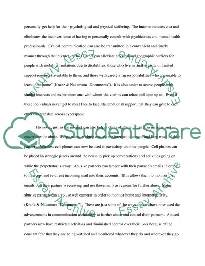 Communicating in a Virtual World