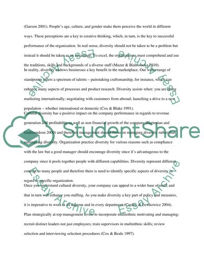 Impact of Cultural Diversity on Employee Workplace Performance