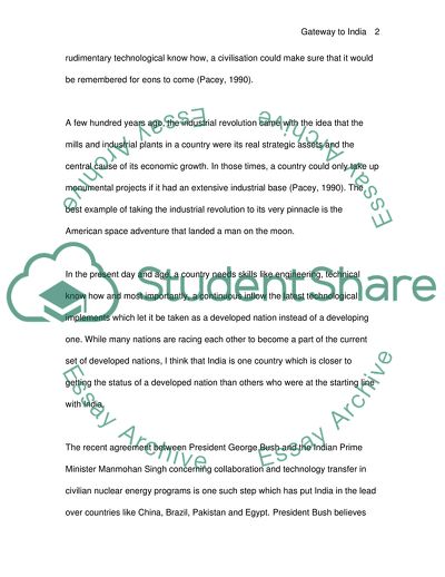 Indo-US Economic Relations