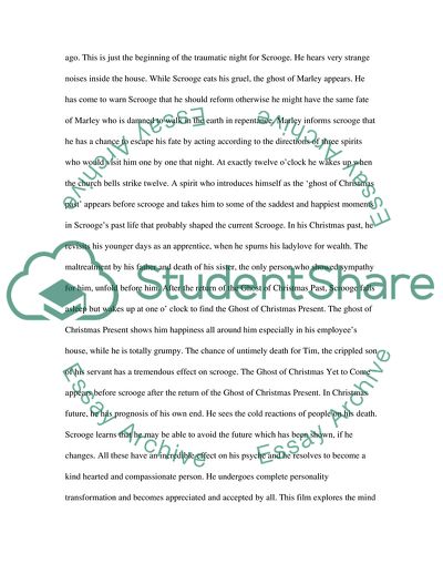 Destiny in Human Life in the Films Grand Canyon, Ground Hog Day and Christmas Carol