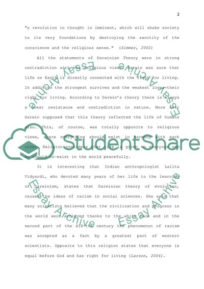 The Darwinian controversy of the nineteenth century