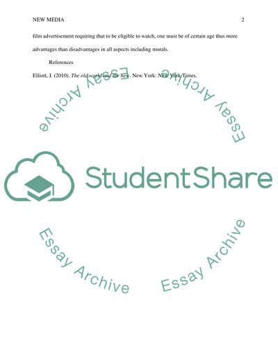 There are more disadvantages to new media than there are advantages