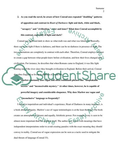 The Heart of Darkness