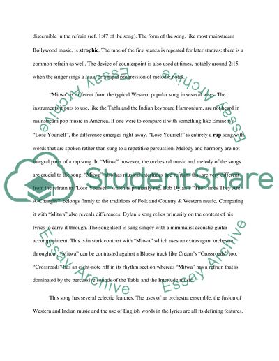 Analyze a Foreign Song