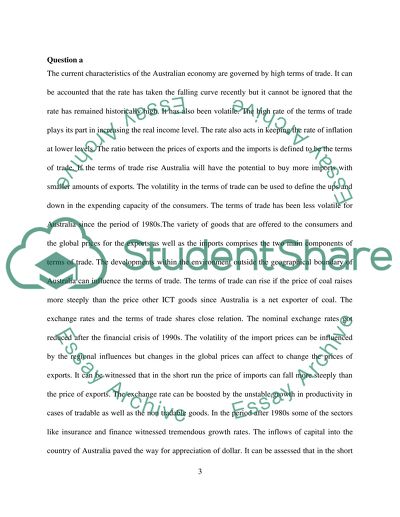 Australian Economy Issues