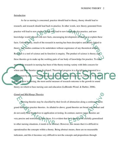 Nursing Process, Health Promotion, and Health as Expanding Consciousness Theories