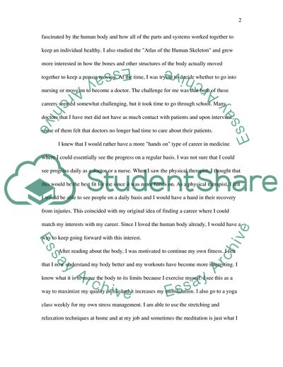 The Profession of Physical Therapy