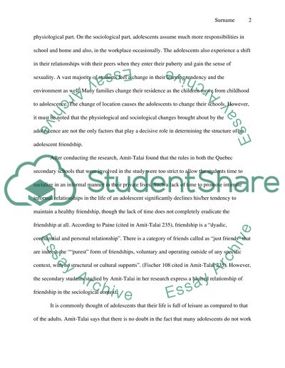 Summary of research article