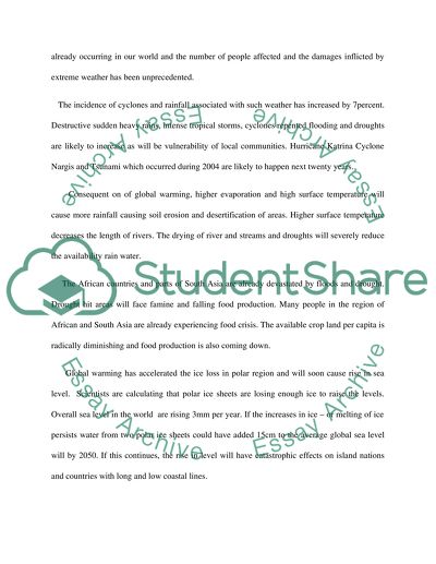 The Emission of Carbon Dioxide into the Atmosphere
