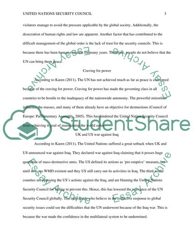 Why Has the UN Security Council Been So Unsuccessful in Its Attempts at Managing World Order