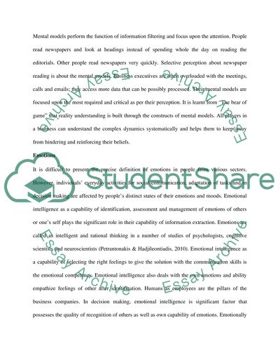 Systems Thinking and Organisational Learning