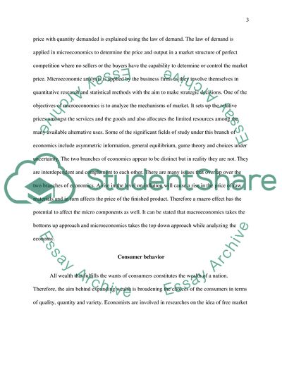 The Changes in the Behavior of the Consumers