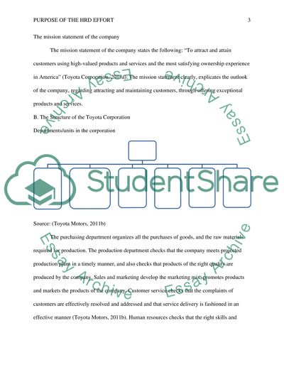 CLAFIFYING THE PURPOSE OF THE HRD EFFORT