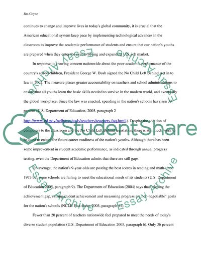 Computers in the Classroom and the Need for Improved Teacher Training Programs