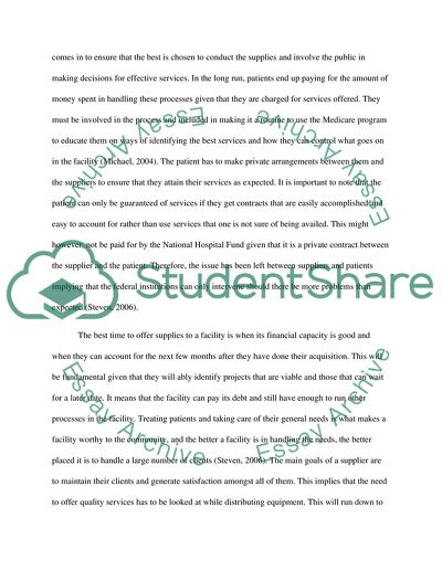 The Contract Maintaining Control of the Process