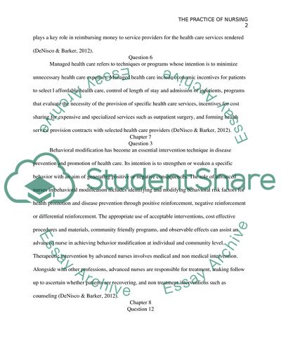 Discussion questions