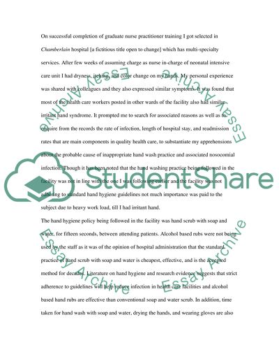 Benefits of Alcohol Based Gel over Soap Based Scrub in Preventing Nosocomial Infection in Care Facility