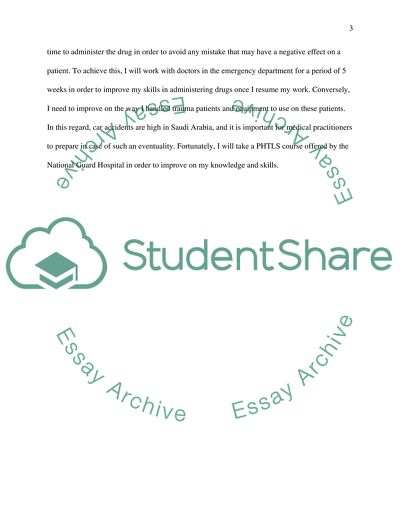 Development of skills and knoledge