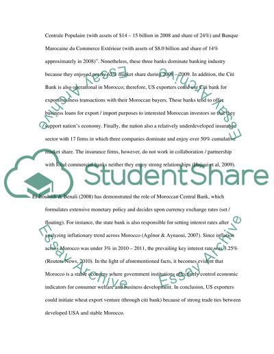 Globalization and Implementation Plan Country Selection: Monetary System