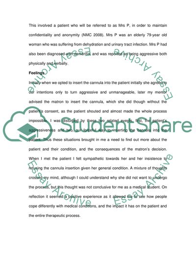 Palliative care essay