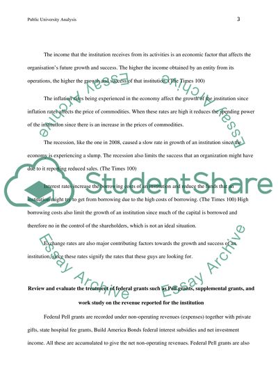 Public University Analysis (#2)