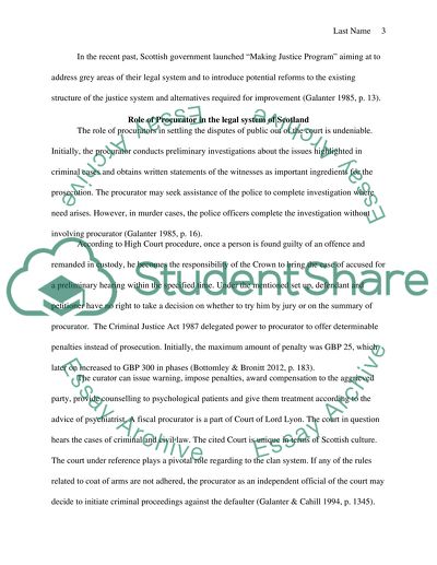 Alternatives to both criminal and civil court actions in Scotland