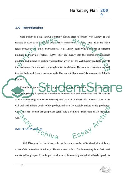 Strategy of Walt Disney Studios in Asia