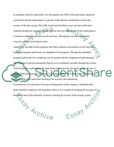 Accounting Systems and Assurance