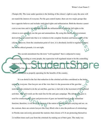 Gun Control or any other interesting philosophical topic., i dont mind