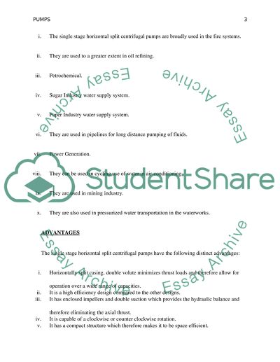 Advantages and Disadvantages of Pump Types