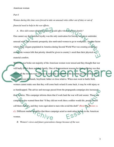 Women and World War II