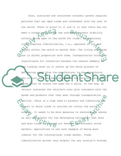 logistics essay topics