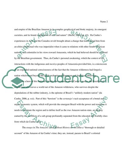 The Evolution of Nationhood in Brazilian Literature