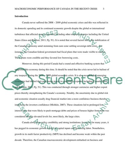 The Economic Meltdown of Canada